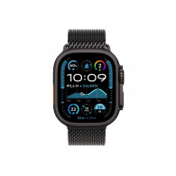 Apple Watch Ultra 2 GPS + Cellular 49mm Cassa Titanio Nero con Titanio Nero Milanese Loop - S