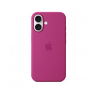 Custodia con Magsafe in Silicone per iPhone 16 - Fucsia
