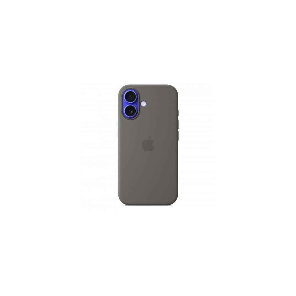 Custodia con Magsafe in Silicone per iPhone 16 - Grigio Pietra Custodia con Magsafe in Silicone per iPhone 16 - Grigio Pietra