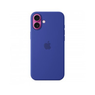 Custodia con Magsafe in Silicone per iPhone 16 Plus - Blu Oltremare