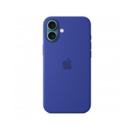 Custodia con Magsafe in Silicone per iPhone 16 Plus - Blu Oltremare