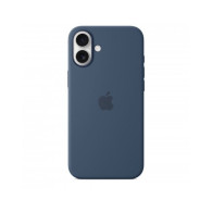 Custodia con Magsafe in Silicone per iPhone 16 Plus - Denim