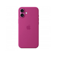 Custodia con Magsafe in Silicone per iPhone 16 Plus - Fucsia