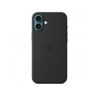 Custodia con Magsafe in Silicone per iPhone 16 Plus - Nero