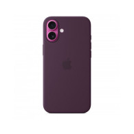 Custodia con Magsafe in Silicone per iPhone 16 Plus - Prugna