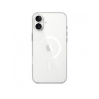 Custodia con Magsafe in Silicone per iPhone 16 Plus - Trasparente