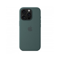 Custodia con Magsafe in Silicone per iPhone 16 Pro - Verde Lago
