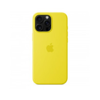 Custodia con Magsafe in Silicone per iPhone 16 Pro Max - Giallo carambola