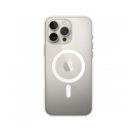 Custodia con Magsafe in Silicone per iPhone 16 Pro Max - Trasparente
