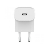 CARICABATTERIE 20W CON CAVO DA USB-C A USB-C - BIANCO