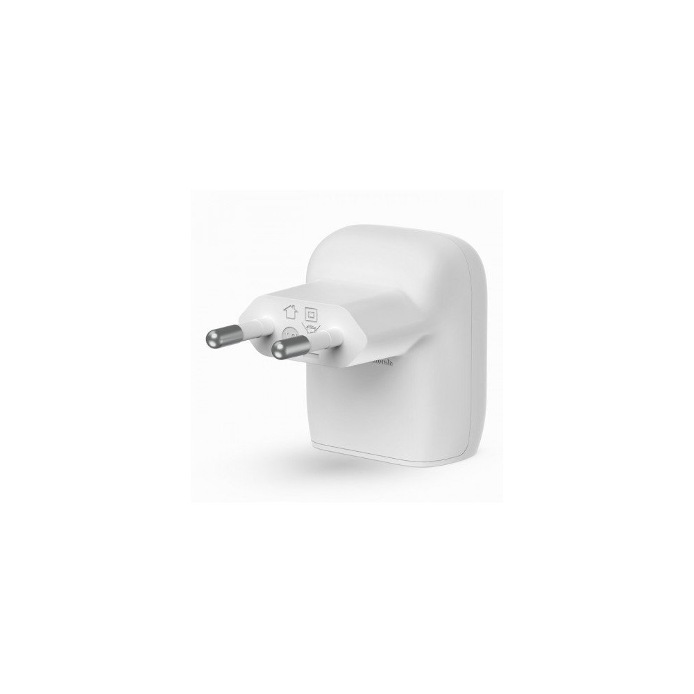 CARICABATTERIE 20W CON CAVO DA USB-C A USB-C - BIANCO CARICABATTERIE 20W CON CAVO DA USB-C A USB-C - BIANCO