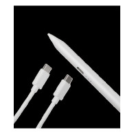 Tucano Pencil 2 for iPad - White - digitale per iPad con porta di ricarica usb-c e 2 punte incluse