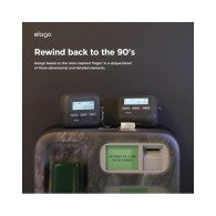 Airpods 4 - Retro Pager HANG CASE - Black