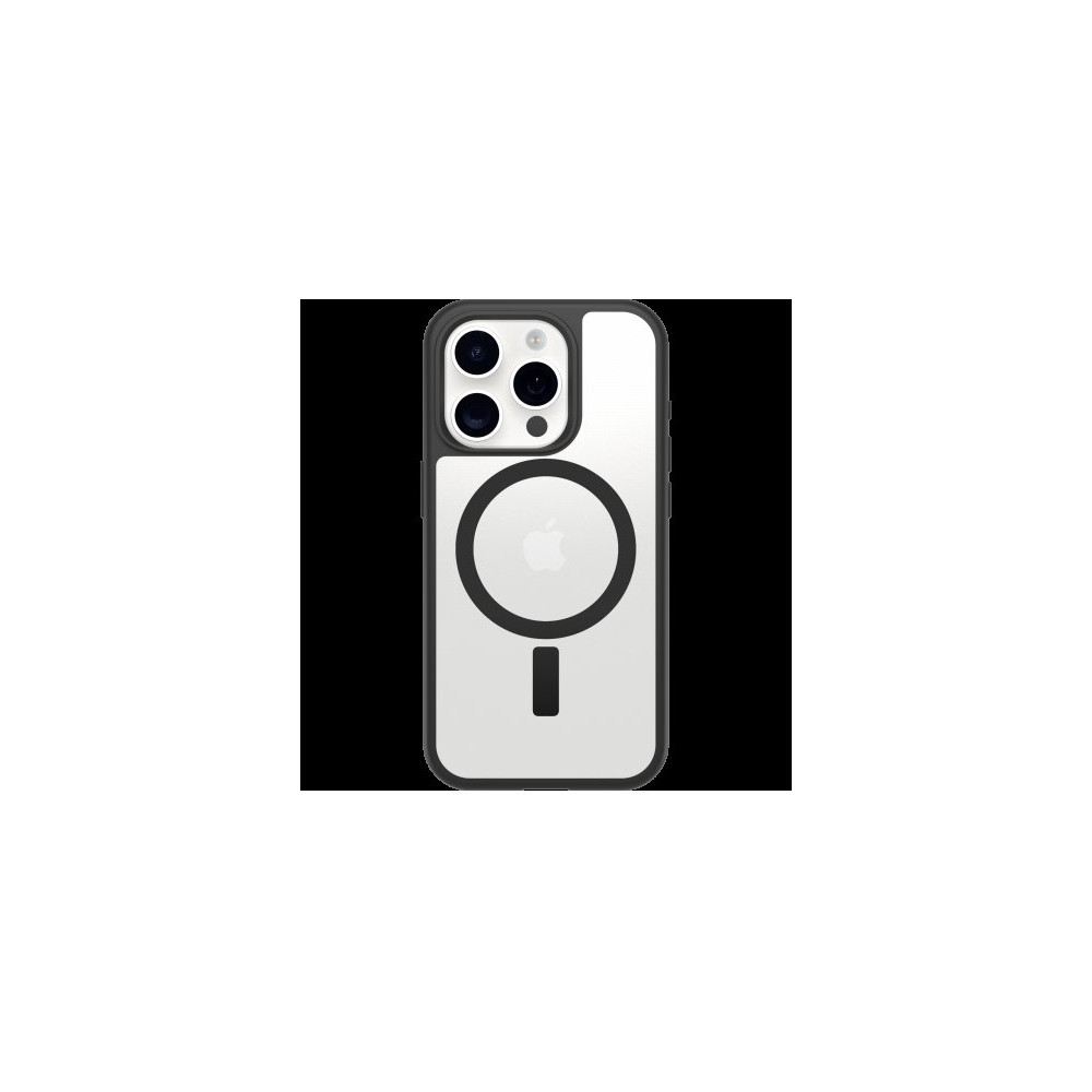 OtterBox React MagSafe Apple iPhone 16 Pro Black Crystal - clear/black OtterBox React MagSafe Apple iPhone 16 Pro Black Crystal - clear/black