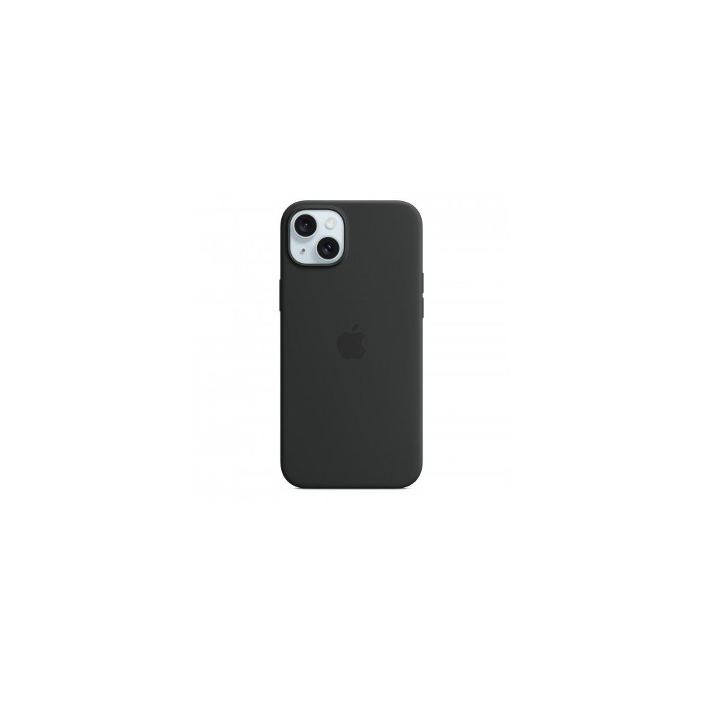 Custodia con Magsafe in Silicone per iPhone 15 Plus - Nero Custodia con Magsafe in Silicone per iPhone 15 Plus - Nero