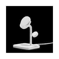 Cygnett ChargeBase Base di ricarica 3 in 1 Qi2 per iPhone - Apple Watch - Airpods Bianco