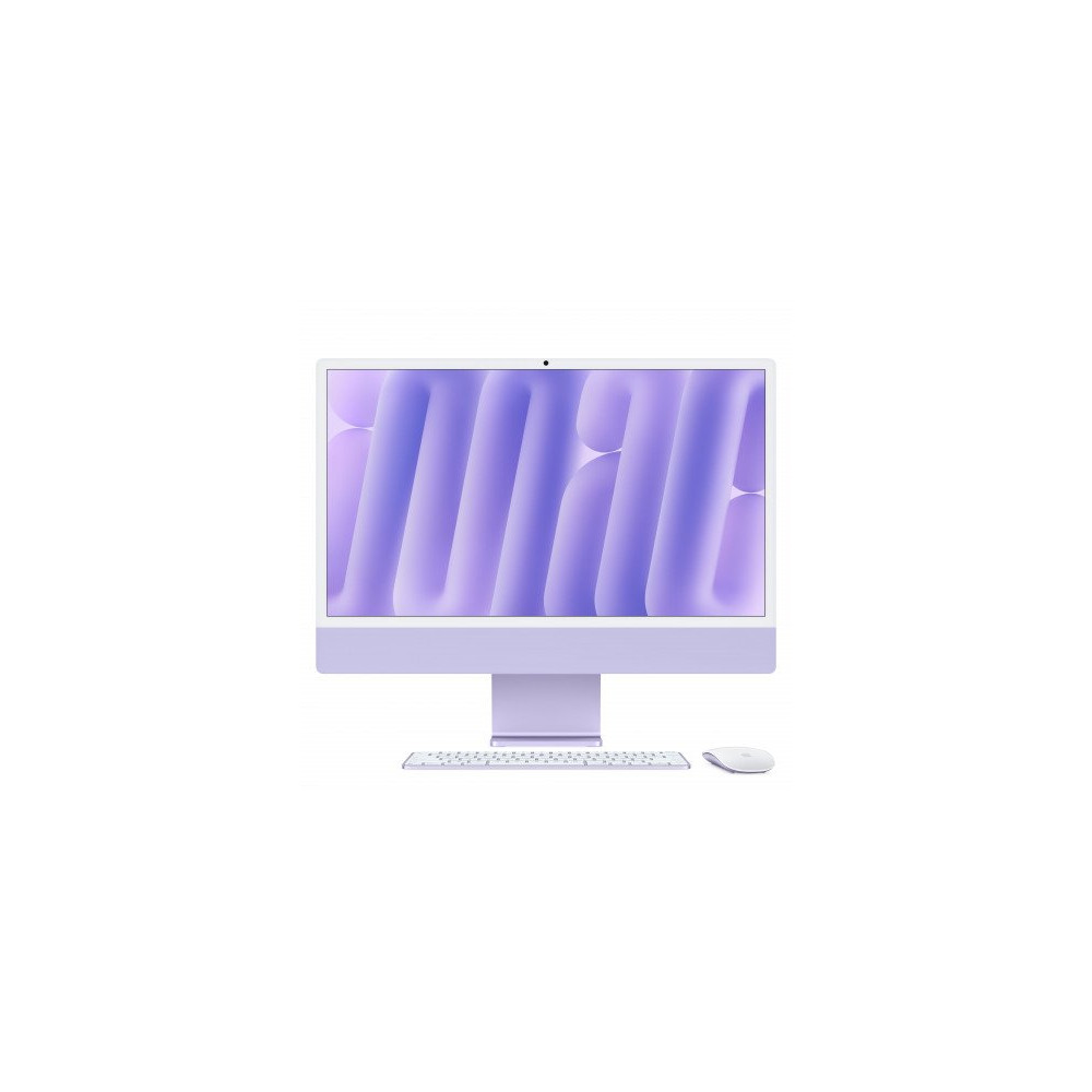 iMac viola - Vetro standard - RAM 16GB di memoria unificata - HD SSD 512GB - Magic Mouse - Magic Keyboard con Touch ID - Italian iMac viola - Vetro standard - RAM 16GB di memoria unificata - HD SSD 512GB - Magic Mouse - Magic Keyboard con Touch ID - Italian