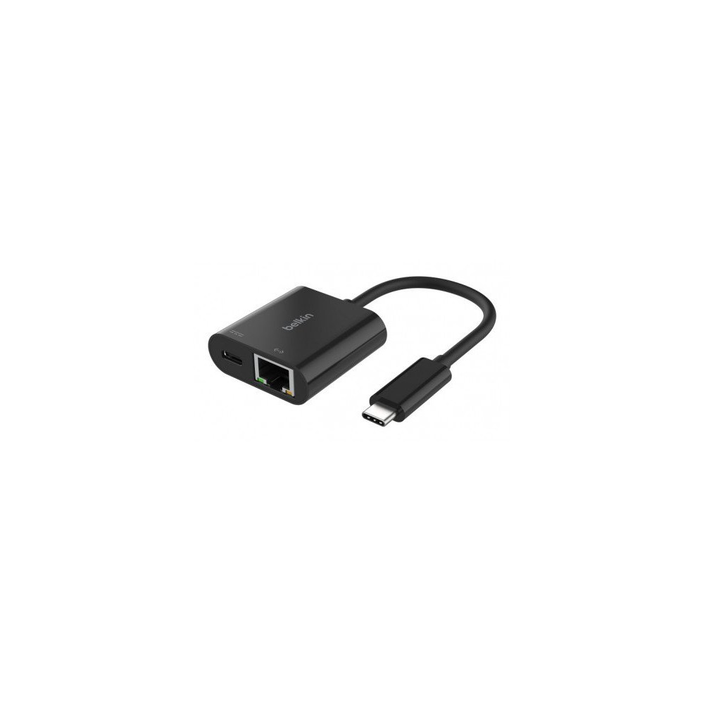 ADATTATORE DA USB-C A ETHERNET CON RICARICA POWER DELIVERY 100W ADATTATORE DA USB-C A ETHERNET CON RICARICA POWER DELIVERY 100W