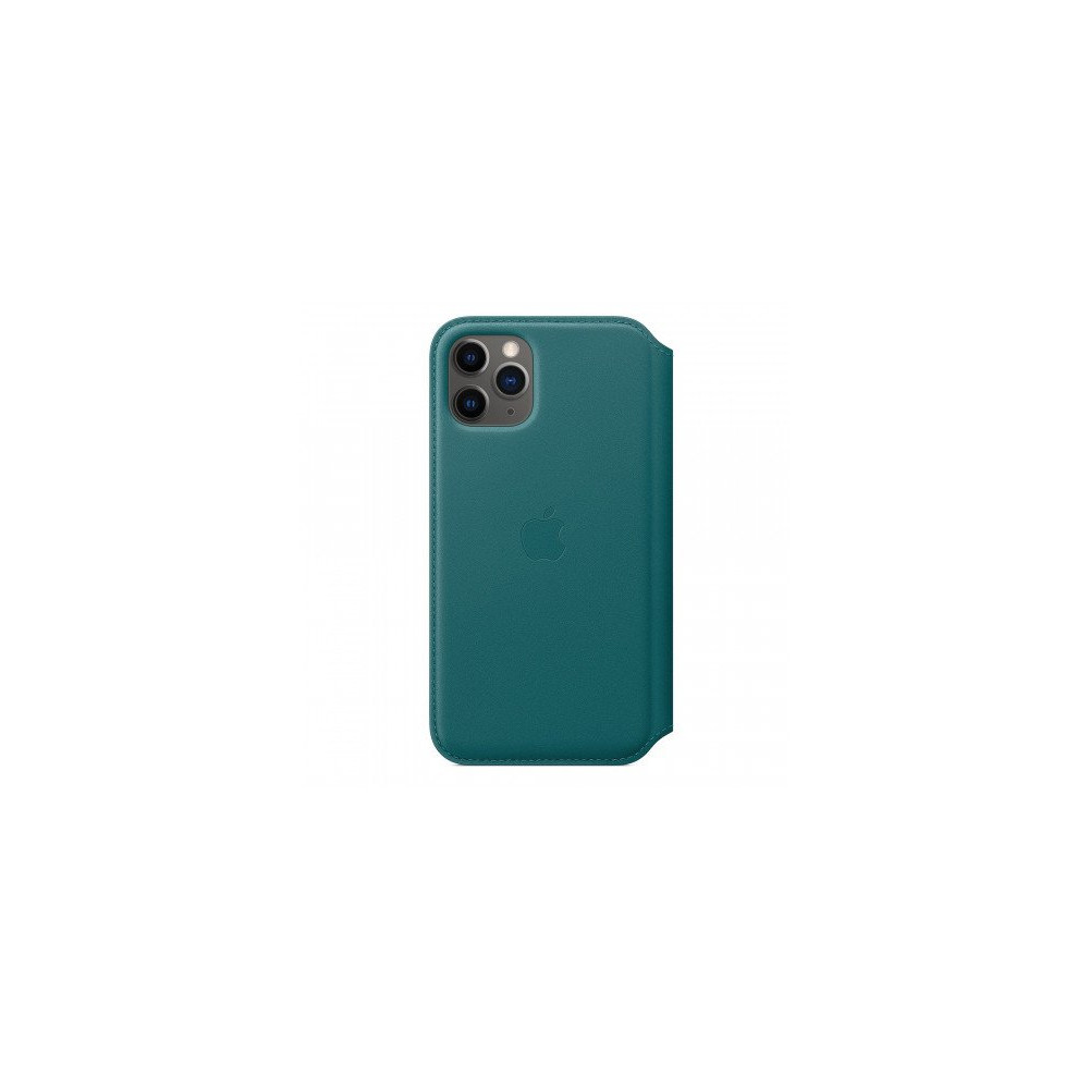 Apple iPhone 11 Pro Leather Folio - Peacock Apple iPhone 11 Pro Leather Folio - Peacock