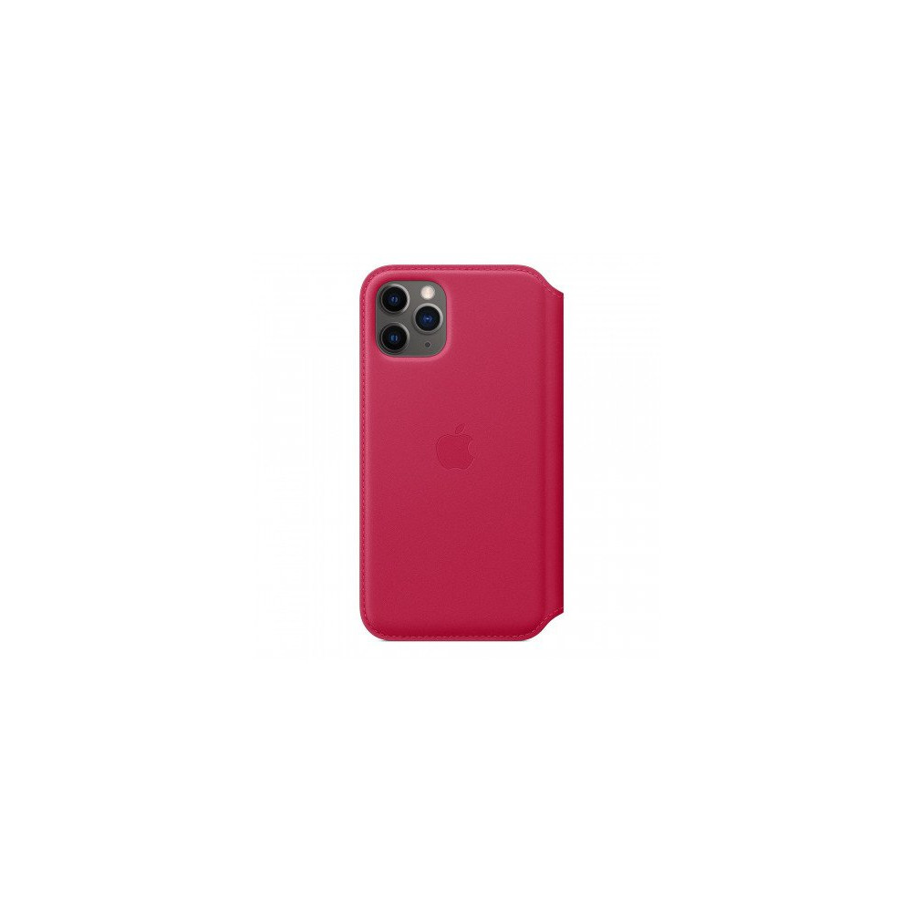 Apple iPhone 11 Pro Leather Folio - Raspberry Apple iPhone 11 Pro Leather Folio - Raspberry