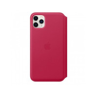 Apple iPhone 11 Pro Max Leather Folio - Raspberry