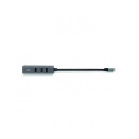 Link Hub USB-C con 3 porte USB-A e porta Ethernet - grigio sideral