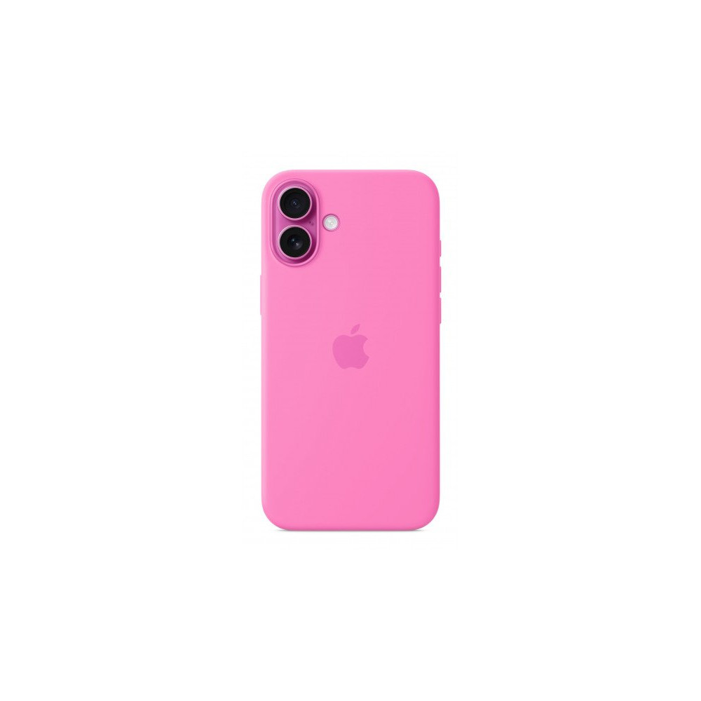 Custodia con Magsafe in Silicone per iPhone 16 Plus - Rosa Peonia Custodia con Magsafe in Silicone per iPhone 16 Plus - Rosa Peonia