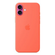 Custodia con Magsafe in Silicone per iPhone 16 Plus - Mandarancio