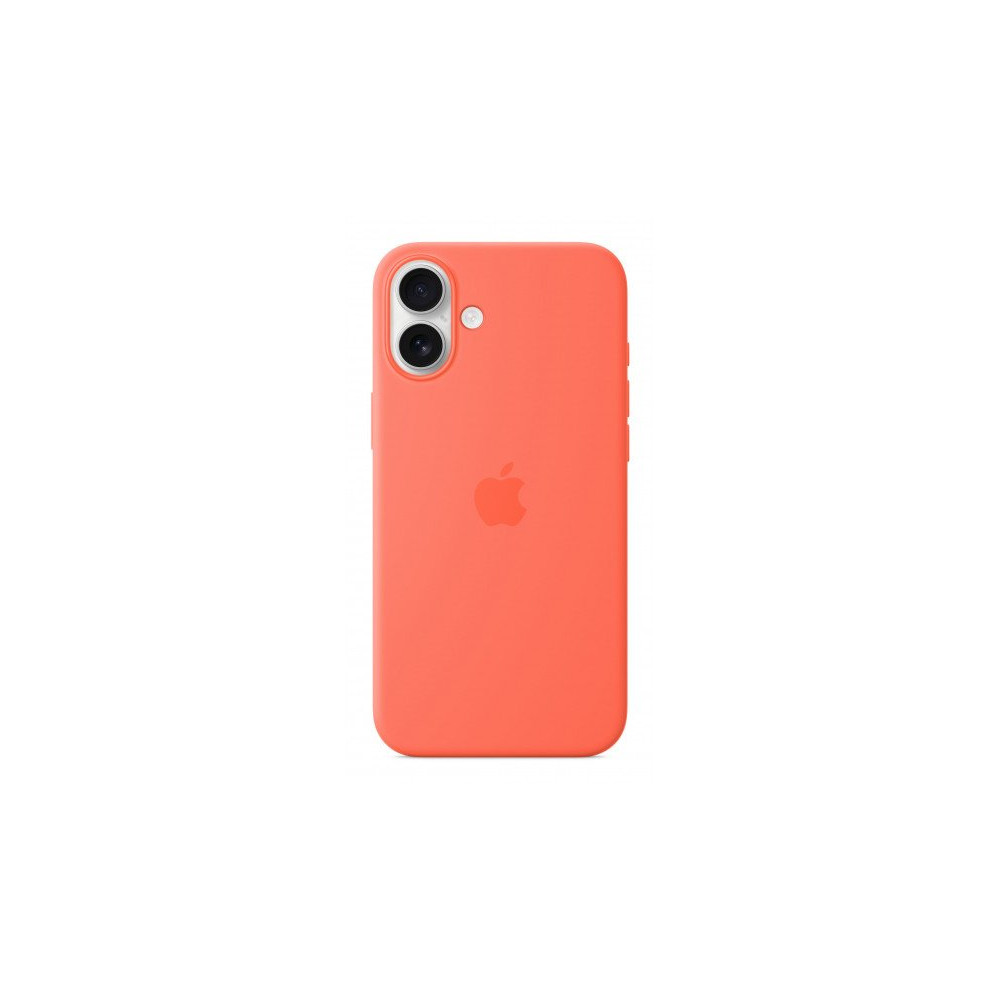 Custodia con Magsafe in Silicone per iPhone 16 Plus - Mandarancio Custodia con Magsafe in Silicone per iPhone 16 Plus - Mandarancio