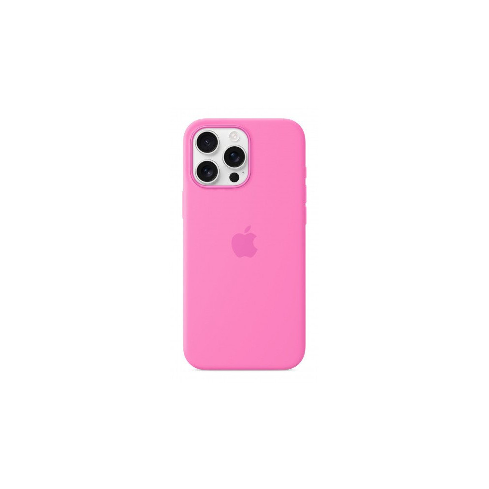 Custodia con Magsafe in Silicone per iPhone 16 Pro Max - Rosa Peonia Custodia con Magsafe in Silicone per iPhone 16 Pro Max - Rosa Peonia