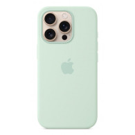 Custodia con Magsafe in Silicone per iPhone 16 Pro - Acquamarina