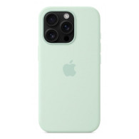 Custodia con Magsafe in Silicone per iPhone 16 Pro - Acquamarina
