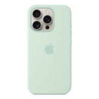 Custodia con Magsafe in Silicone per iPhone 16 Pro - Acquamarina
