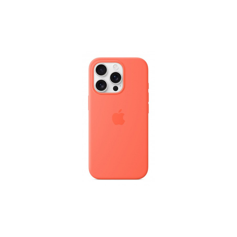 Custodia con Magsafe in Silicone per iPhone 16 Pro - Mandarancio Custodia con Magsafe in Silicone per iPhone 16 Pro - Mandarancio