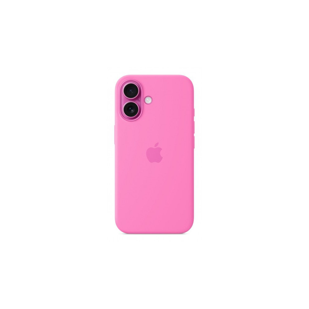 Custodia con Magsafe in Silicone per iPhone 16 - Rosa Peonia Custodia con Magsafe in Silicone per iPhone 16 - Rosa Peonia