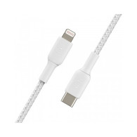 CAVO INTRECCIATO DA USB-C A LIGHTNING 1M - BIANCO