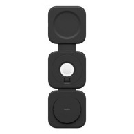 Tappetino di ricarica wireless magnetica da viaggio 3 in 1 con Qi2 da 15 W spina EU