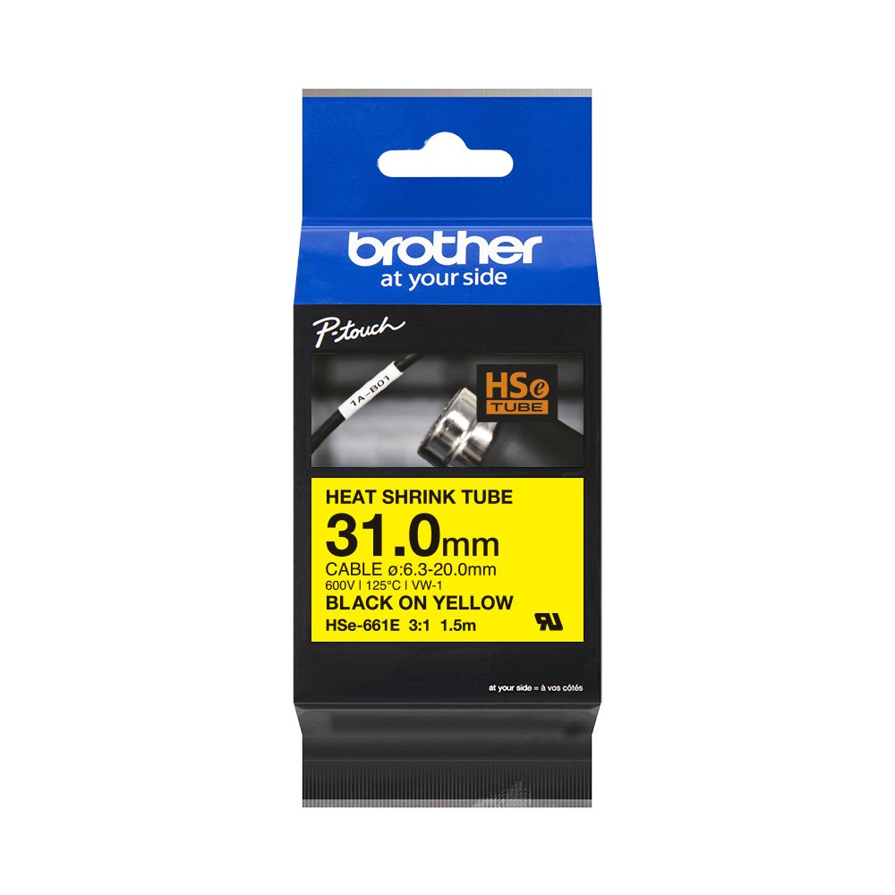 Brother HSe-661E nastro per etichettatrice Brother HSe-661E nastro per etichettatrice