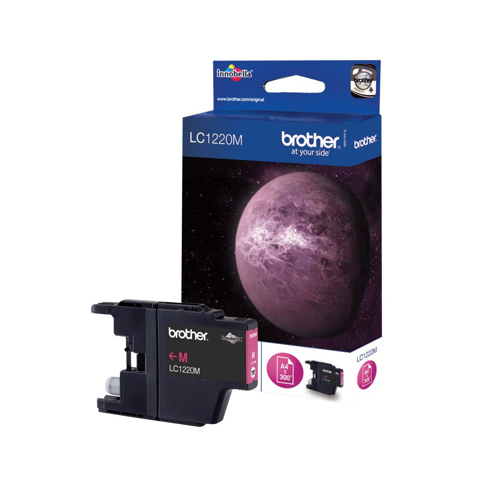 Brother LC1220M cartuccia d'inchiostro 1 pz Originale Magenta Brother LC1220M cartuccia d'inchiostro 1 pz Originale Magenta