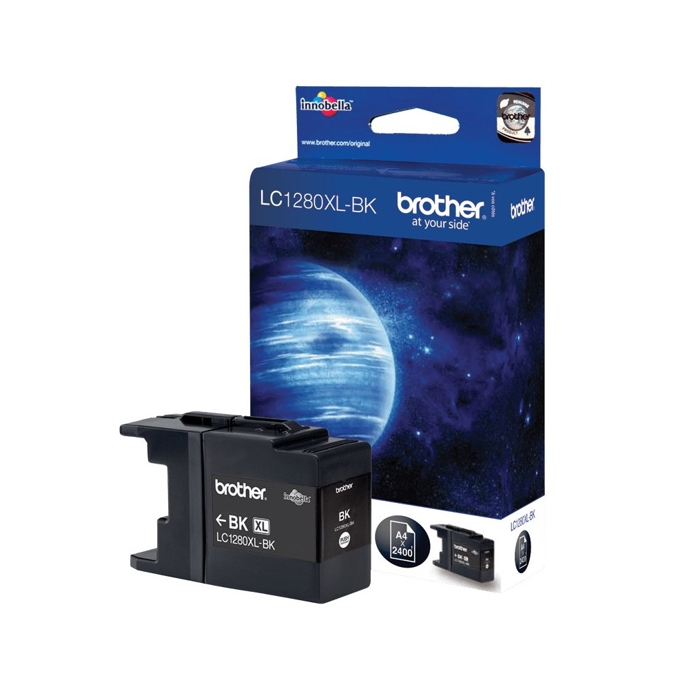 Brother LC1280XLBK cartuccia d'inchiostro 1 pz Originale Nero Brother LC1280XLBK cartuccia d'inchiostro 1 pz Originale Nero