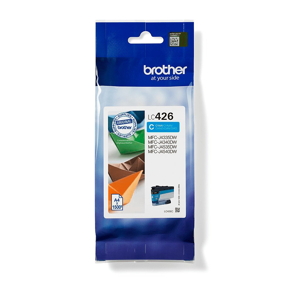 Brother LC426C cartuccia d'inchiostro 1 pz Originale Ciano Brother LC426C cartuccia d'inchiostro 1 pz Originale Ciano
