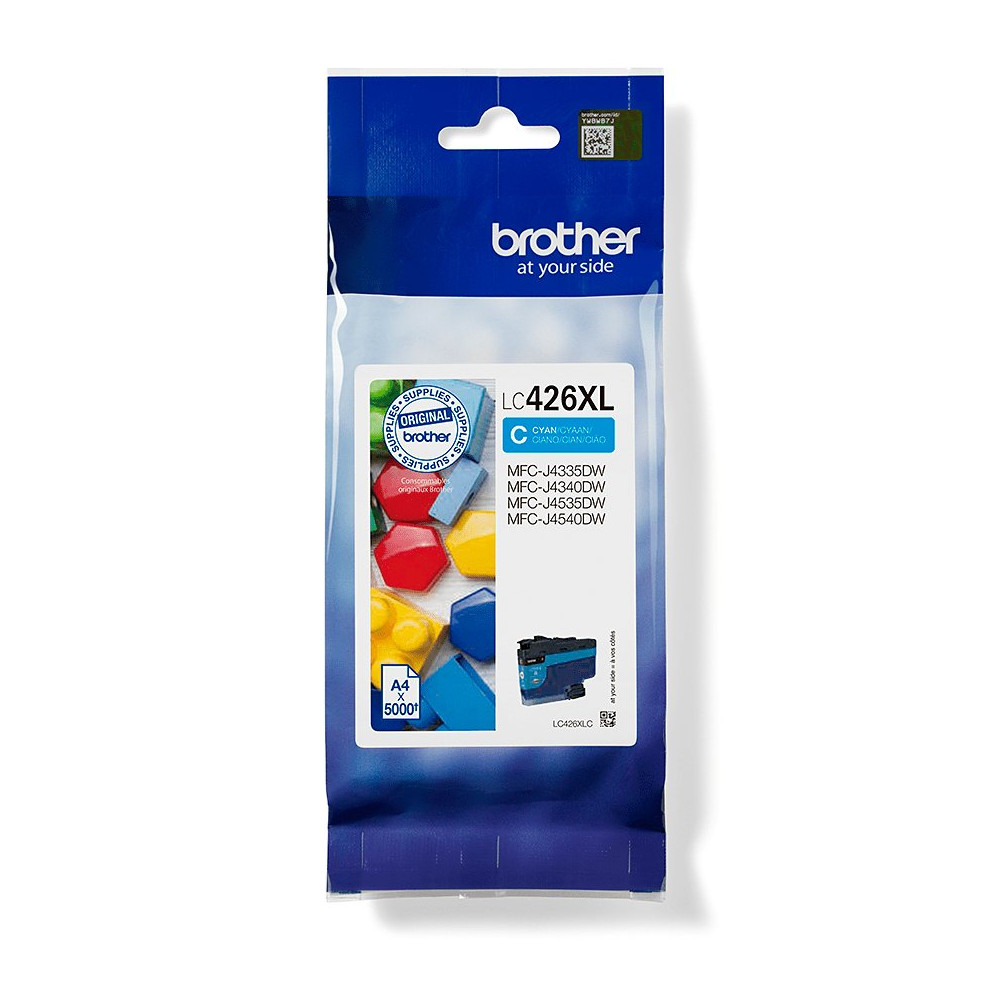 Brother LC426XLC cartuccia d'inchiostro 1 pz Originale Ciano Brother LC426XLC cartuccia d'inchiostro 1 pz Originale Ciano