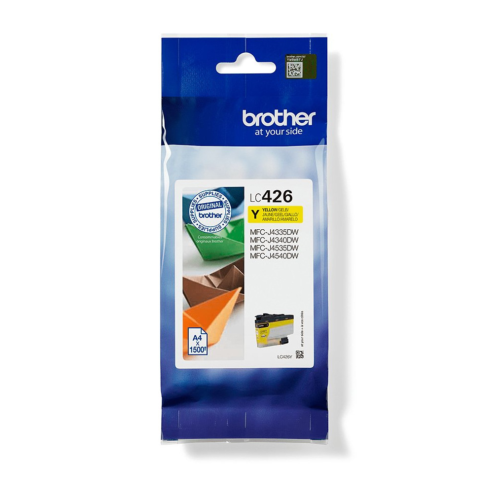 Brother LC426Y cartuccia d'inchiostro 1 pz Originale Giallo Brother LC426Y cartuccia d'inchiostro 1 pz Originale Giallo