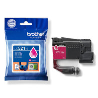 Brother LC521M cartuccia d'inchiostro 1 pz Originale Magenta