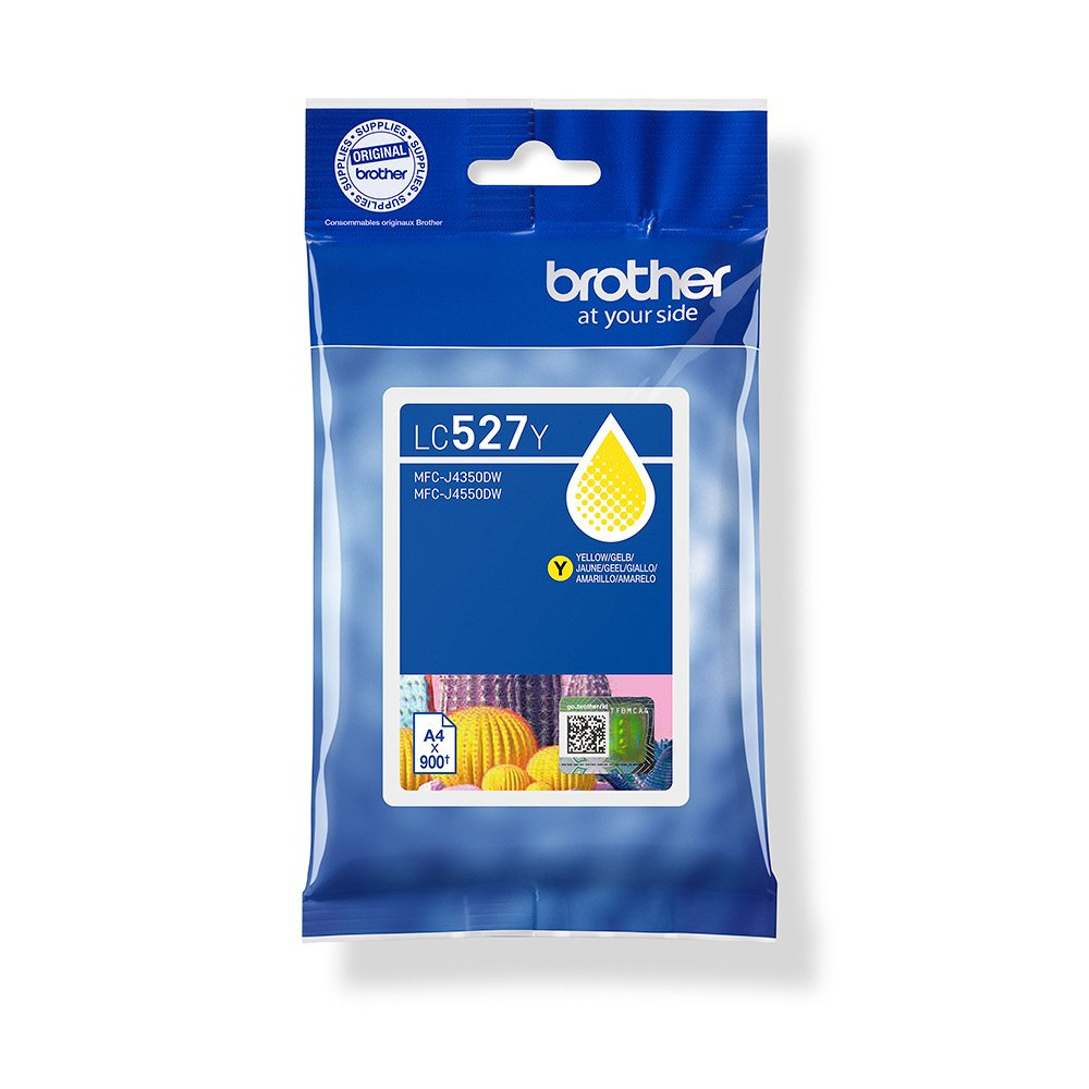 Brother LC527Y cartuccia d'inchiostro 1 pz Originale Giallo Brother LC527Y cartuccia d'inchiostro 1 pz Originale Giallo