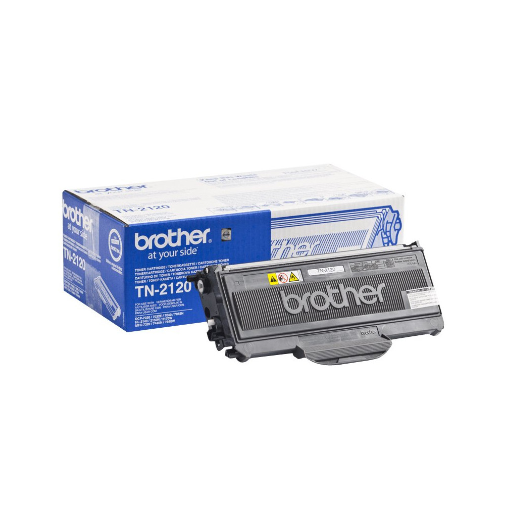 Brother TN-2120 cartuccia toner 1 pz Originale Nero Brother TN-2120 cartuccia toner 1 pz Originale Nero