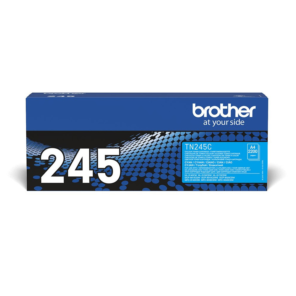 Brother TN-245C cartuccia toner 1 pz Originale Ciano Brother TN-245C cartuccia toner 1 pz Originale Ciano
