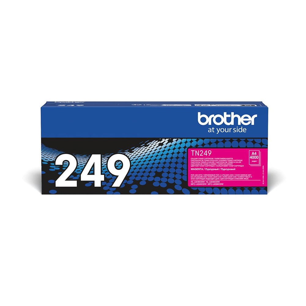 Brother TN-249M cartuccia toner 1 pz Originale Magenta Brother TN-249M cartuccia toner 1 pz Originale Magenta