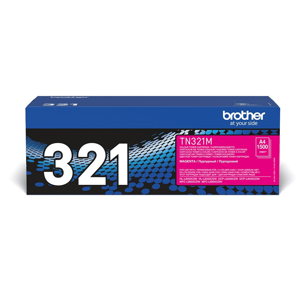 Brother TN-321M cartuccia toner 1 pz Originale Magenta Brother TN-321M cartuccia toner 1 pz Originale Magenta