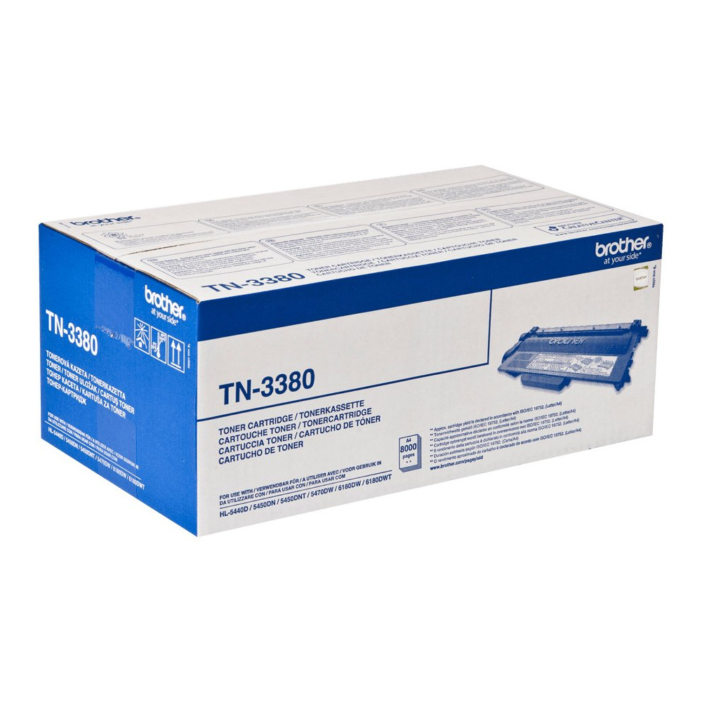 Brother TN-3380 cartuccia toner 1 pz Originale Nero Brother TN-3380 cartuccia toner 1 pz Originale Nero